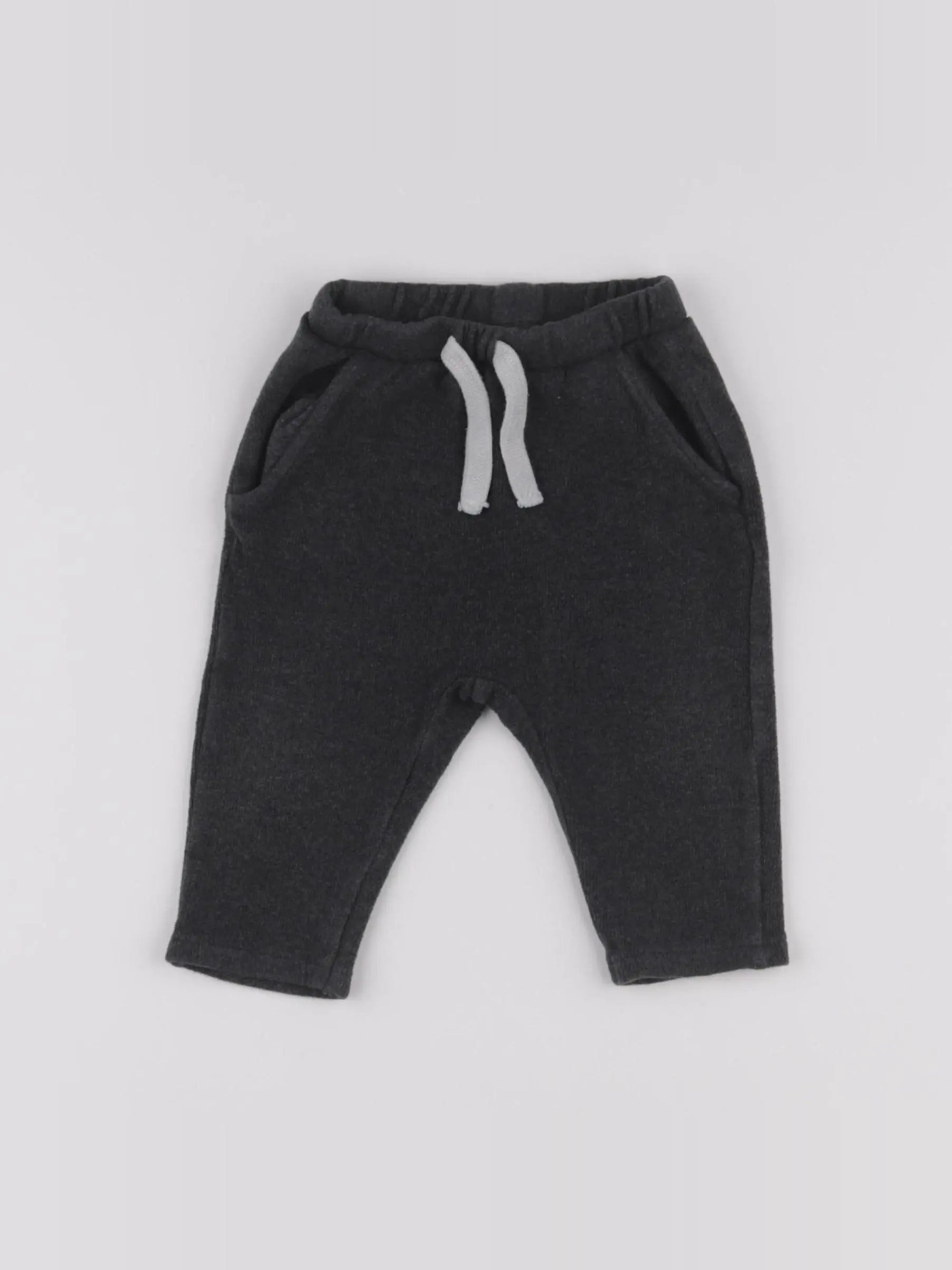 Zara - jogging gris - 6/9 mois