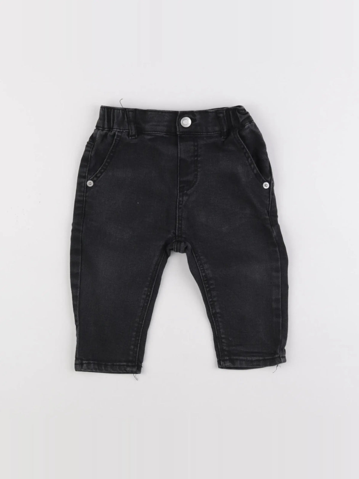 Zara - jean noir - 6/9 mois