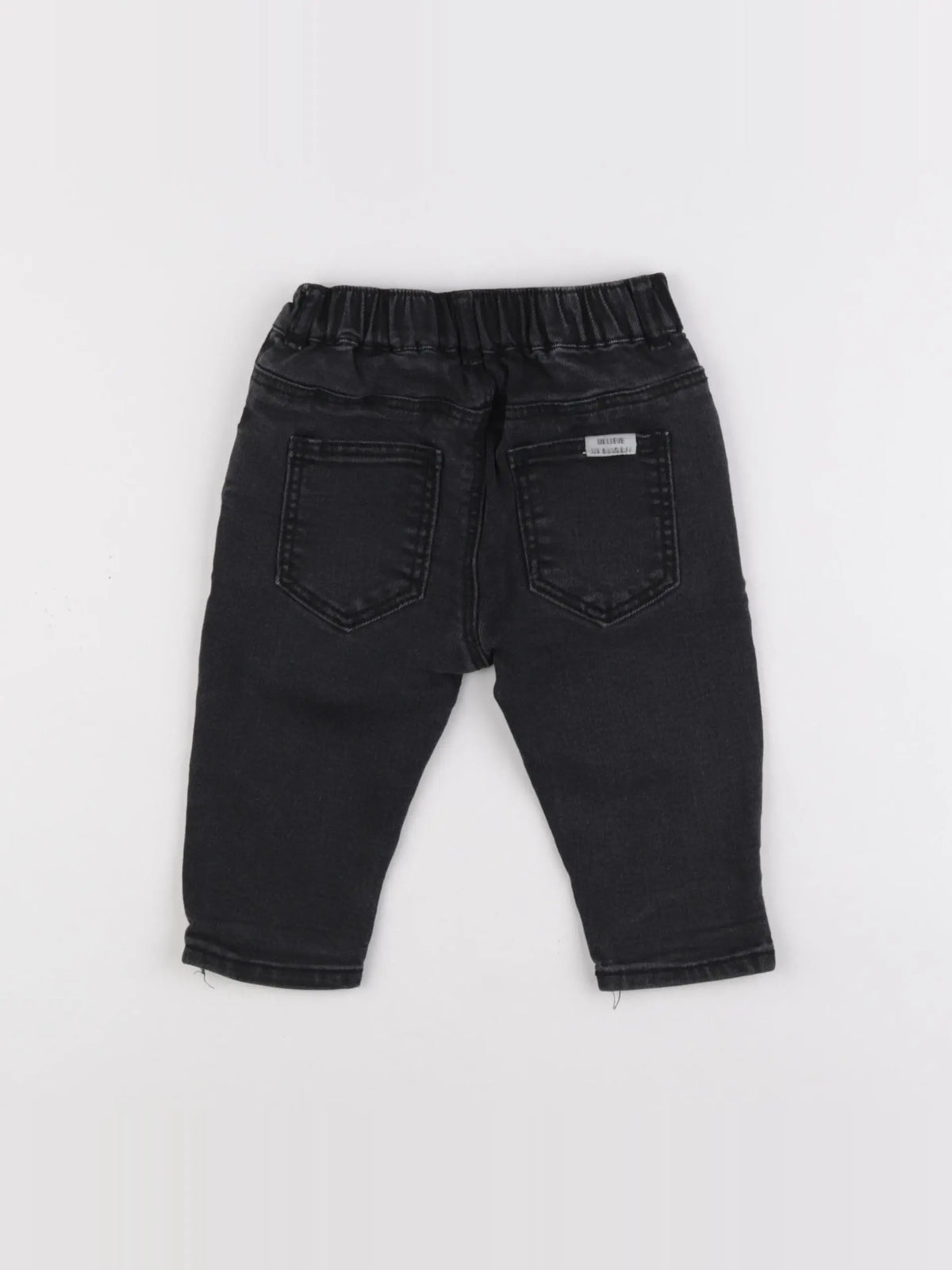 Zara - jean noir - 6/9 mois