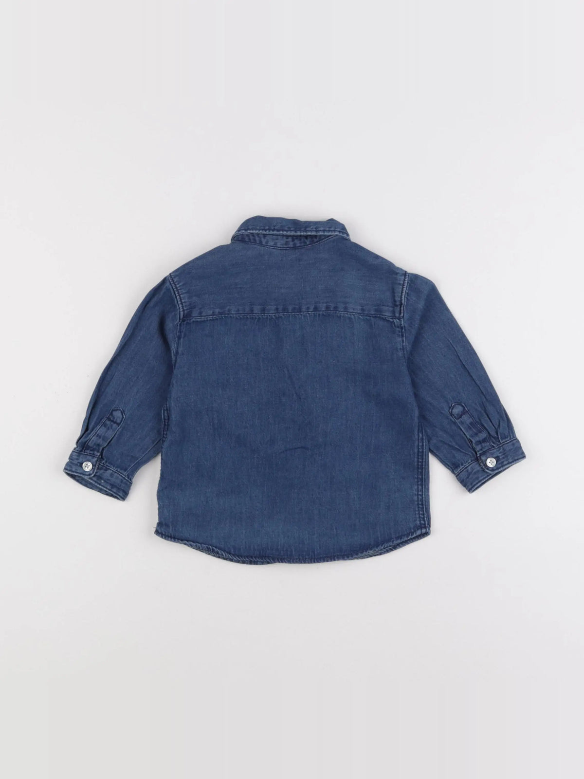 Zara - chemise bleu - 9/12 mois