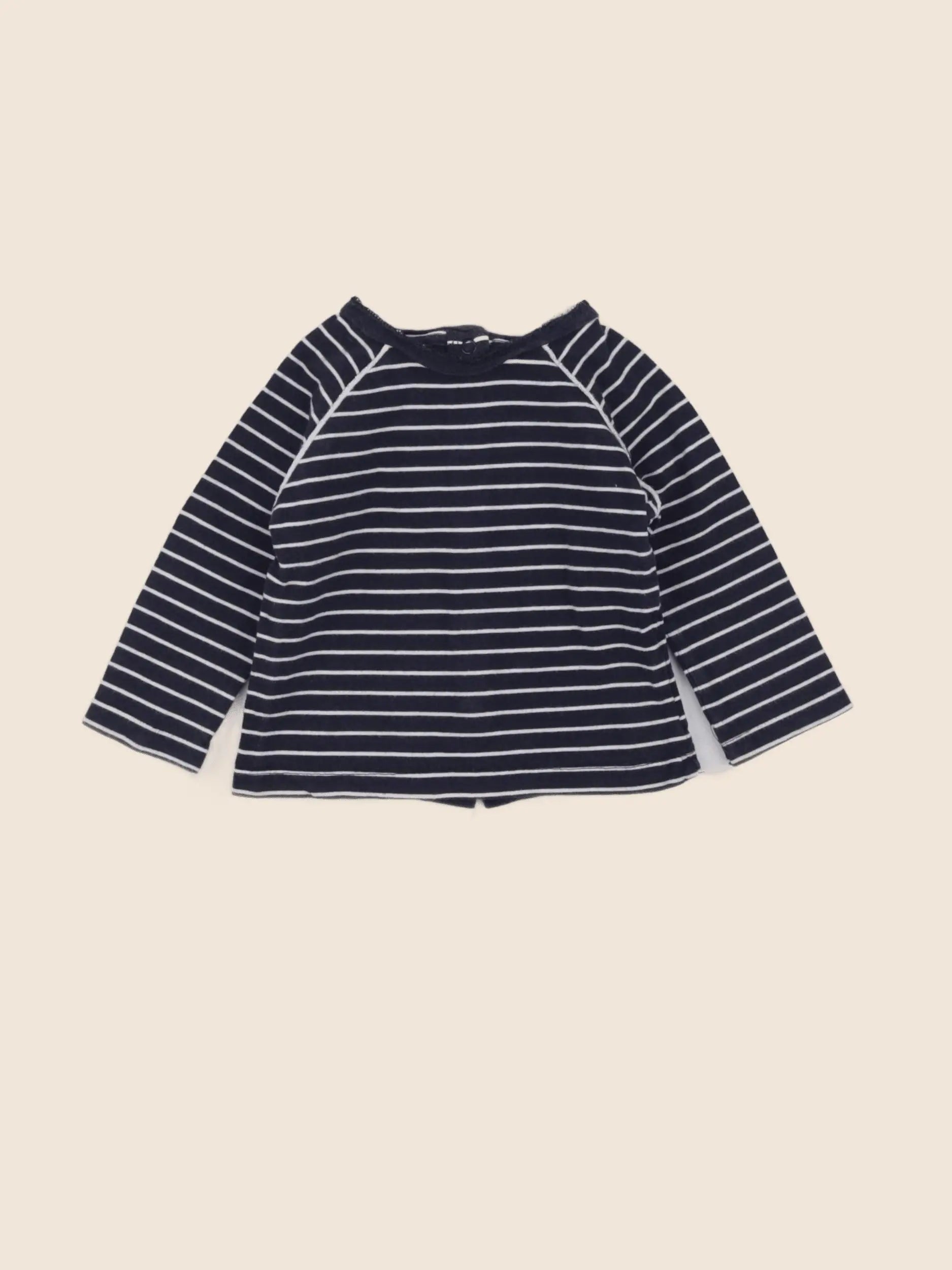 Vertbaudet - tee-shirt bleu - 3 mois