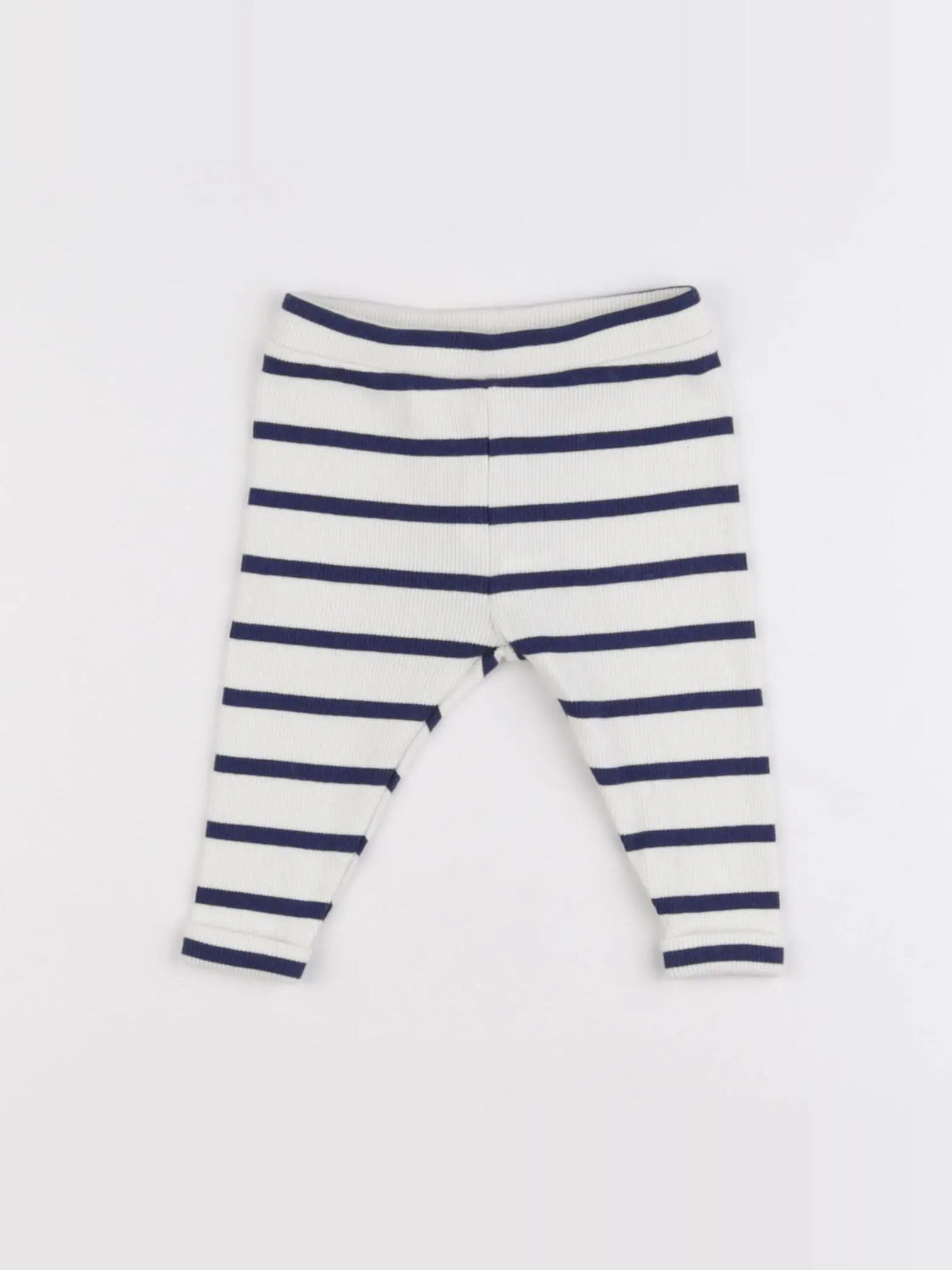 Tape à l'oeil - legging blanc, bleu - 6 mois