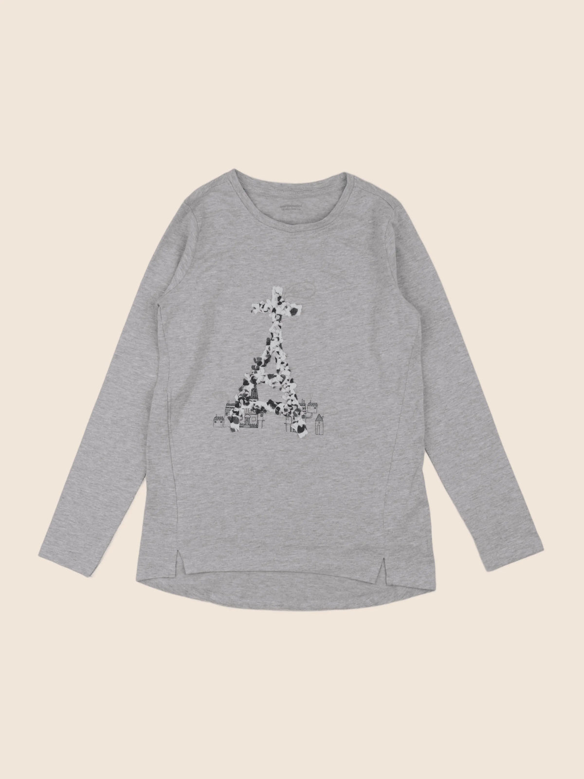 Vertbaudet - tee-shirt gris - 10 ans