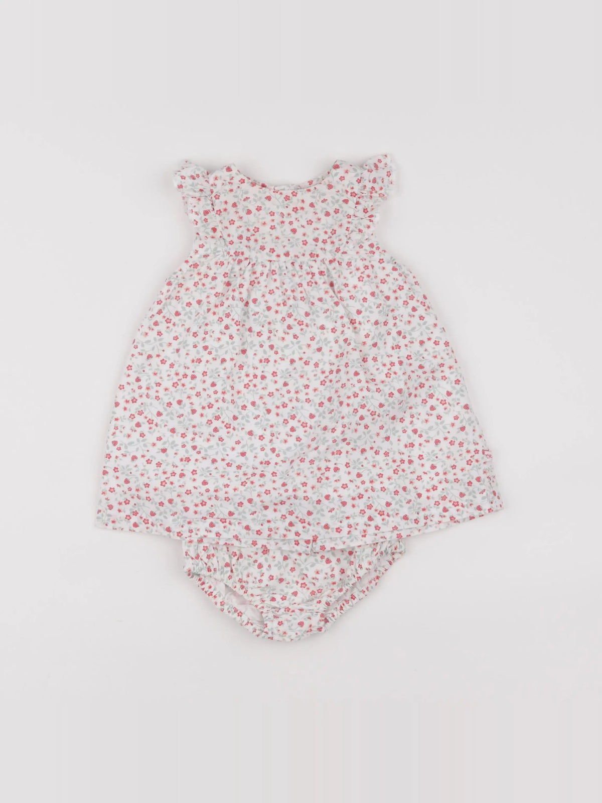 Cadet Rousselle - robe rouge - 6 mois