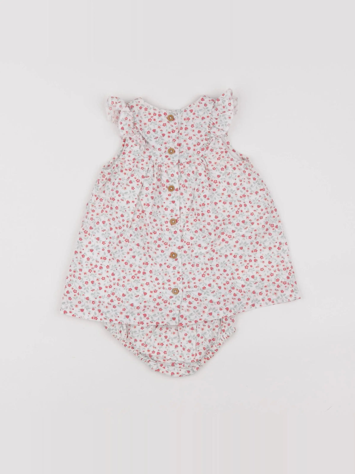 Cadet Rousselle - robe rouge - 6 mois