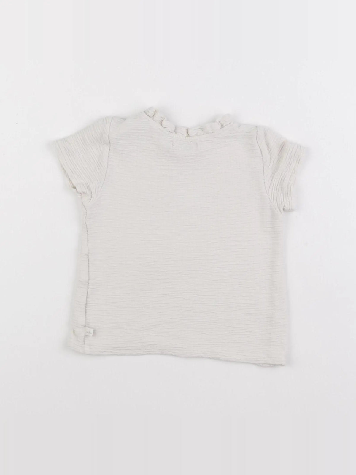 IKKS - tee-shirt beige - 12 mois