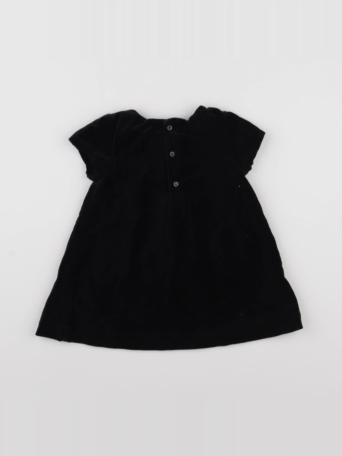 Boutchou - robe noir - 12 mois