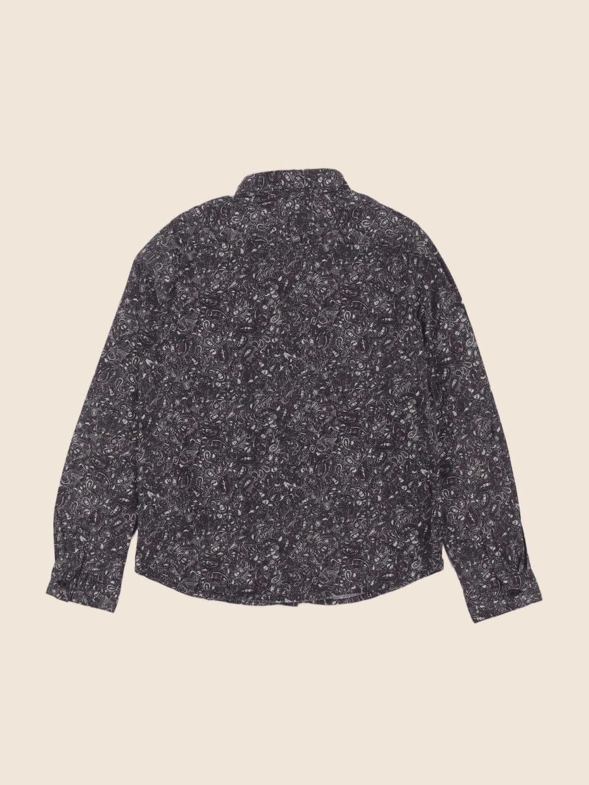 IKKS - chemise gris, violet - 6 ans