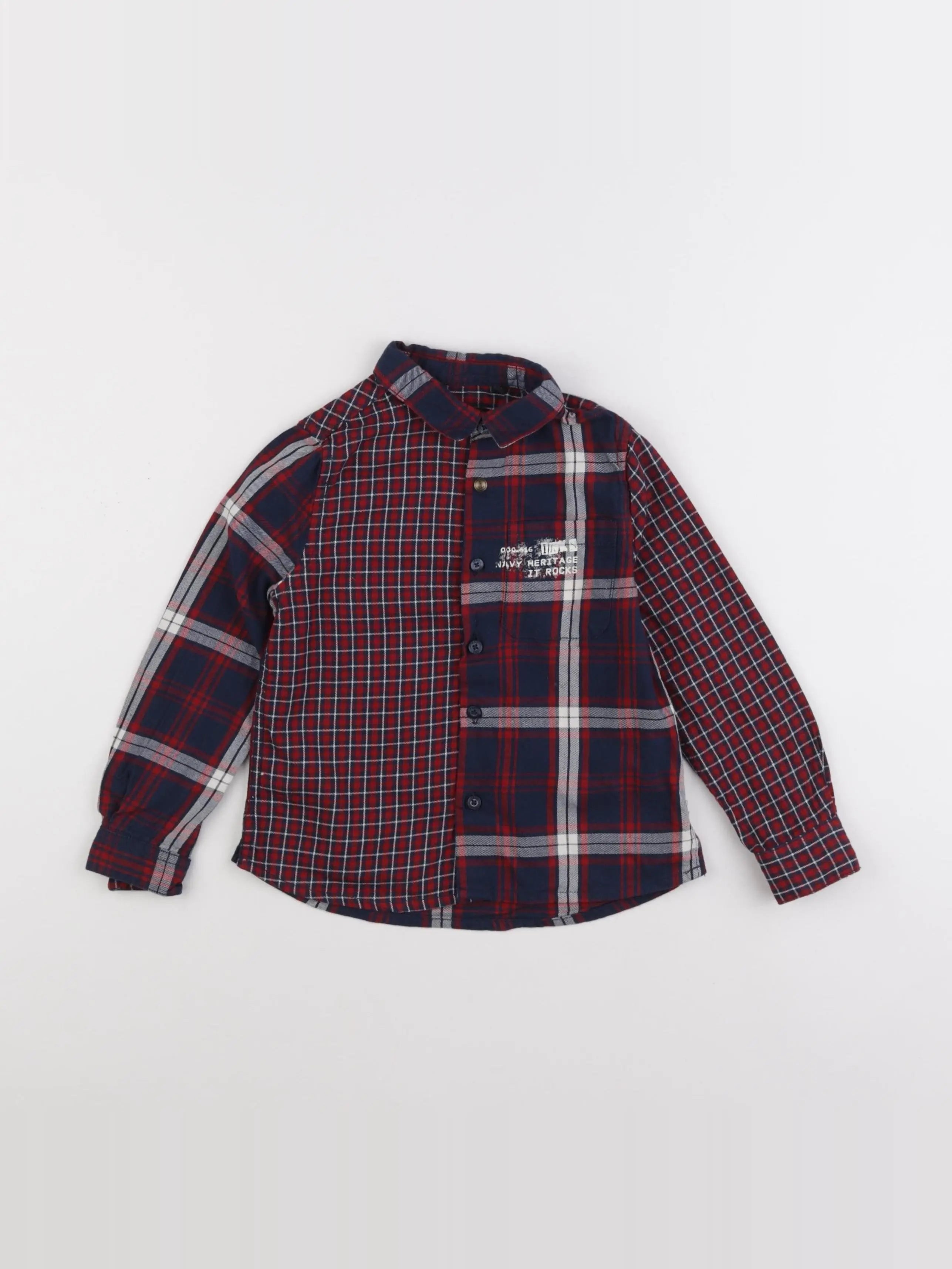 IKKS - chemise rouge - 3 ans