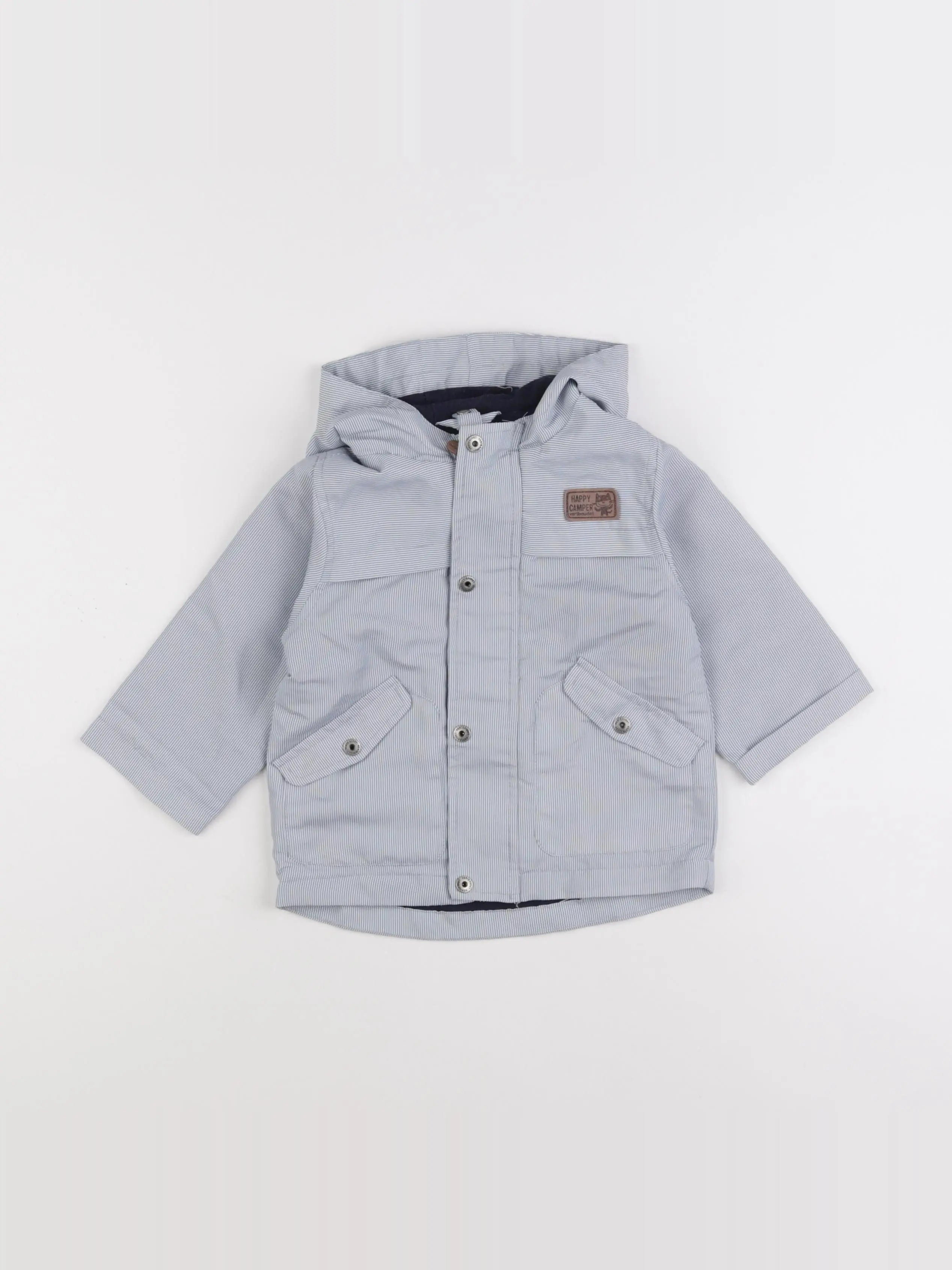 Vertbaudet - veste bleu - 18 mois