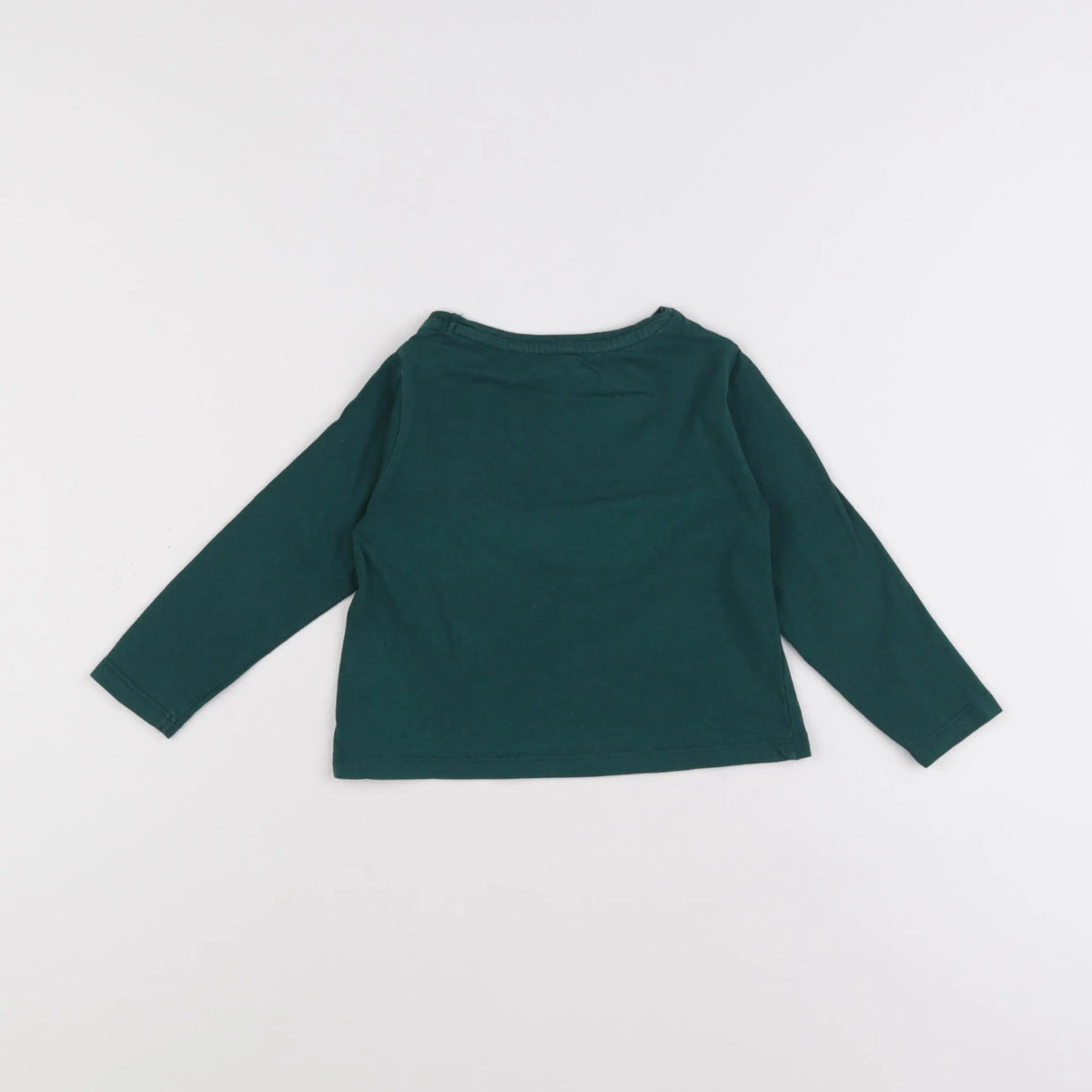 Vertbaudet - tee-shirt vert - 2 ans