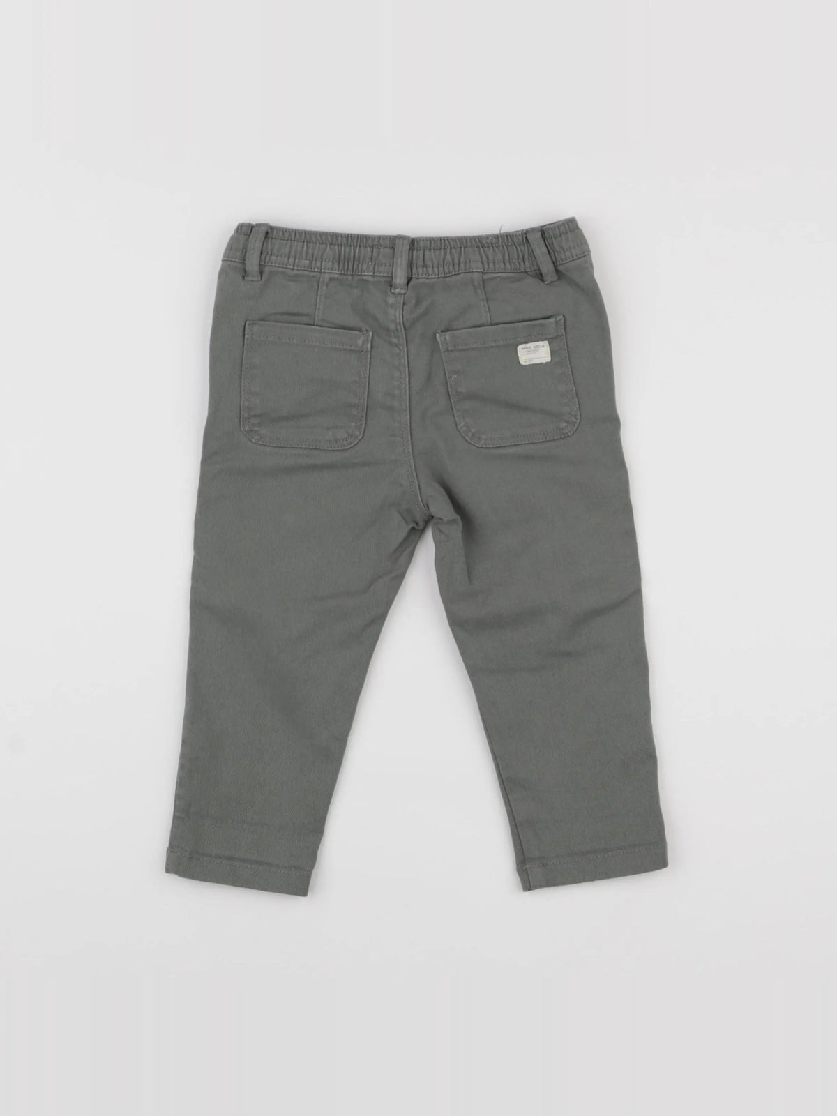 Mango - pantalon vert - 12/18 mois