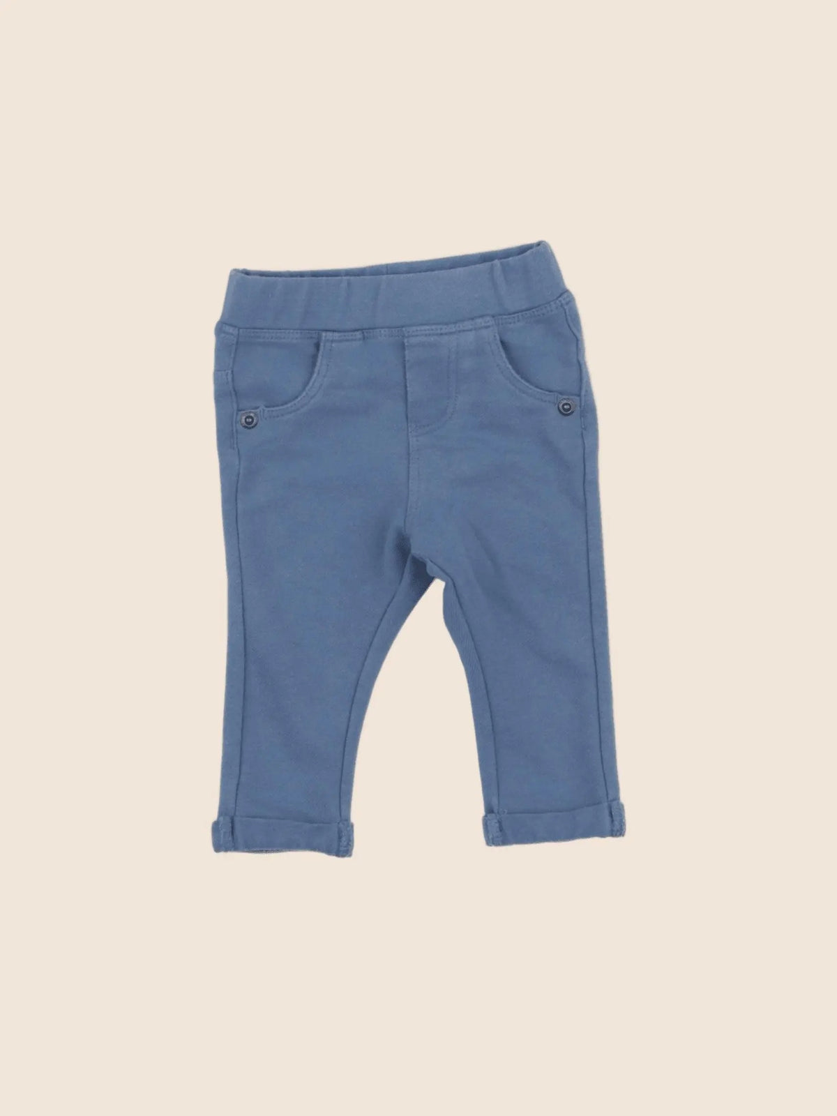 Vertbaudet - jegging bleu - 3 mois