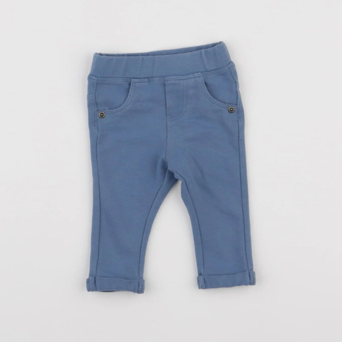 Vertbaudet - jegging bleu - 3 mois