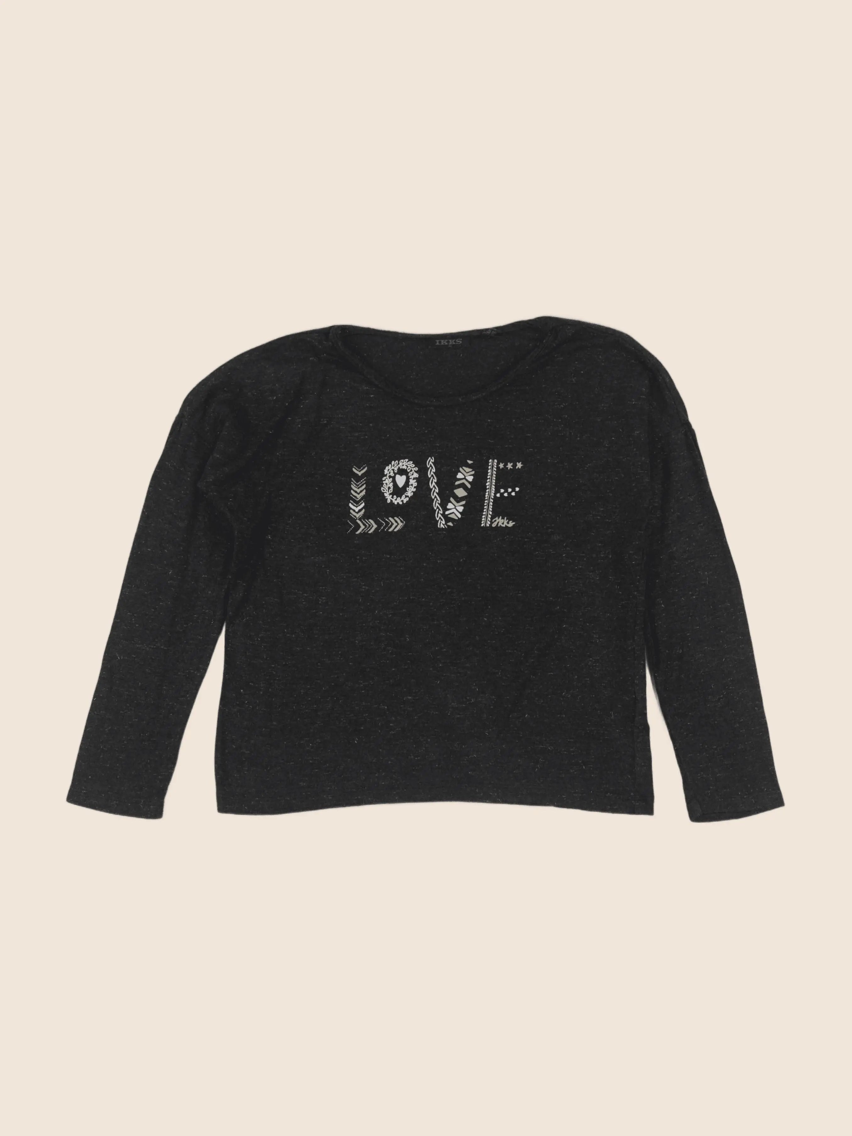 IKKS - tee-shirt gris - 6 ans