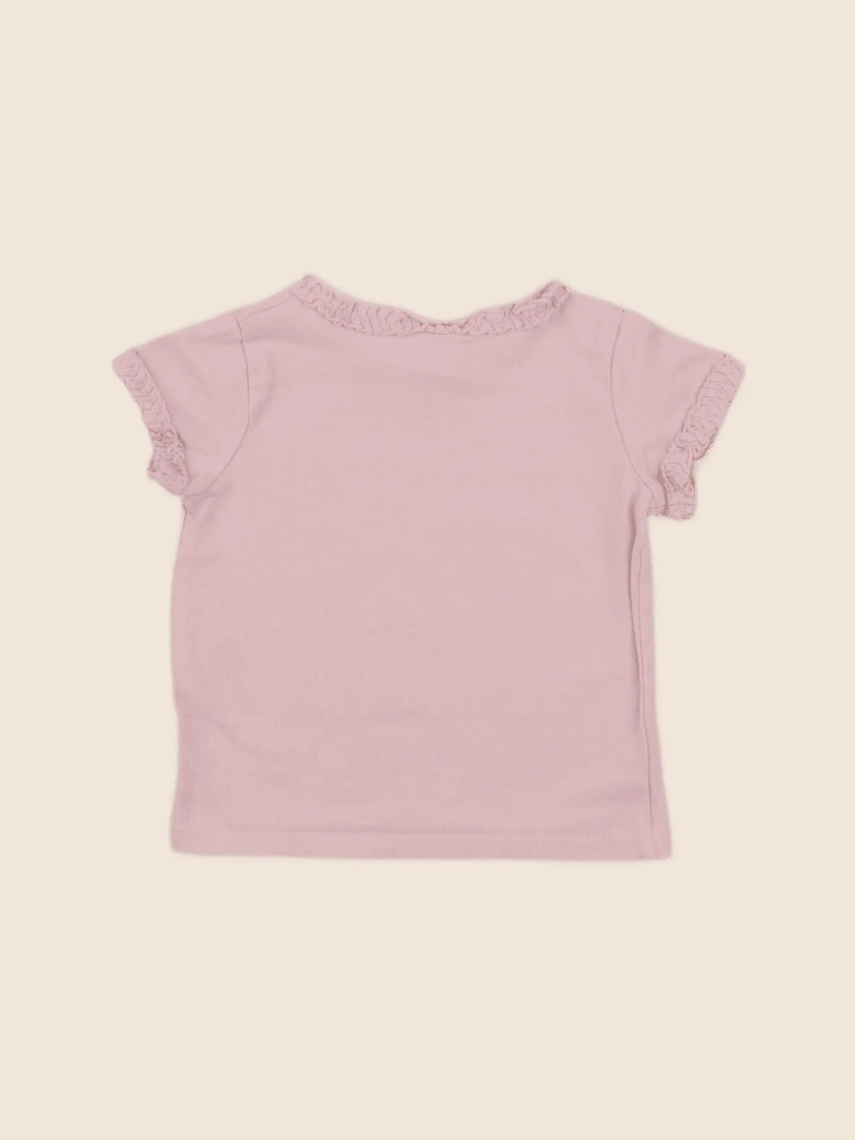H&M - tee-shirt rose - 6 mois