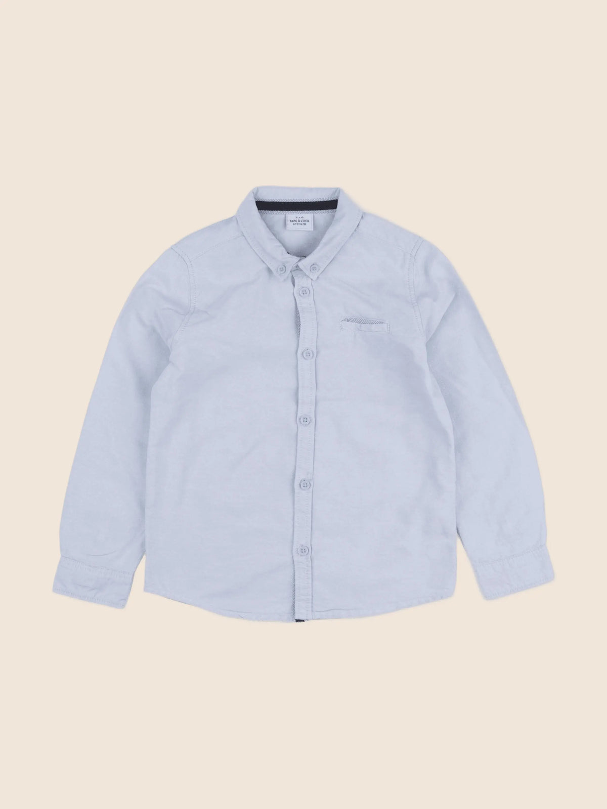 Tape à l'oeil - chemise bleu - 6 ans