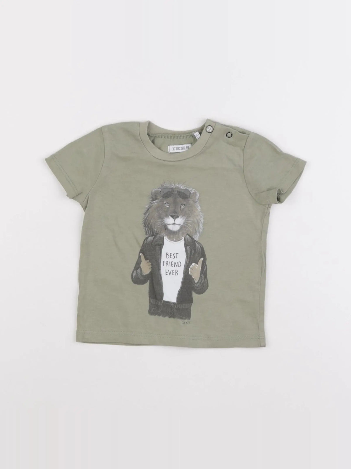 IKKS - tee-shirt vert - 6 mois