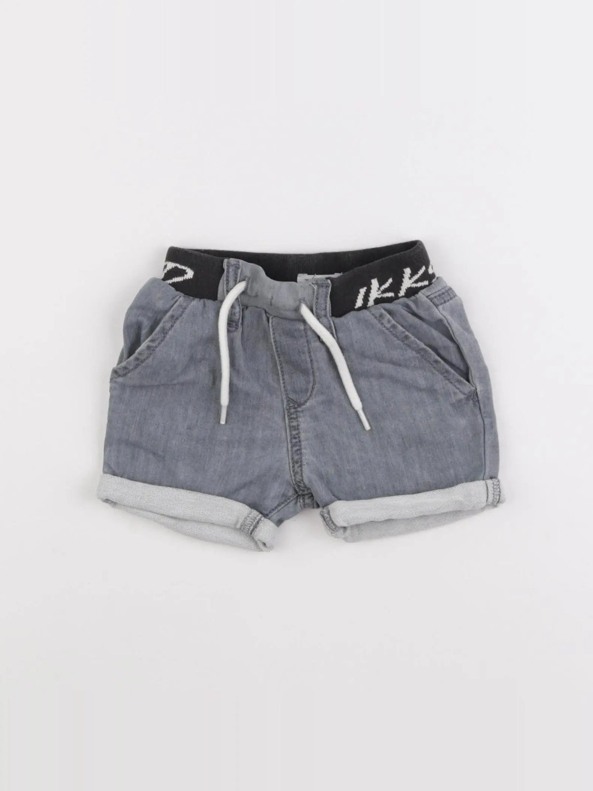 IKKS - short gris - 6 mois
