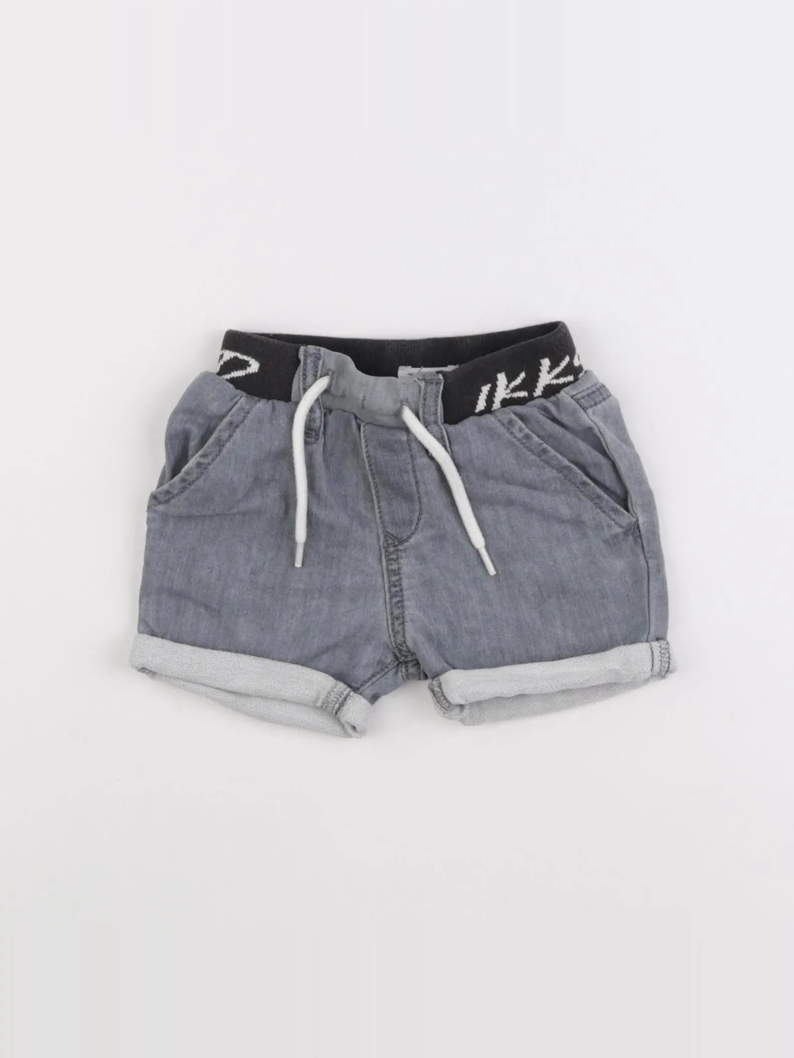 IKKS - short gris - 6 mois