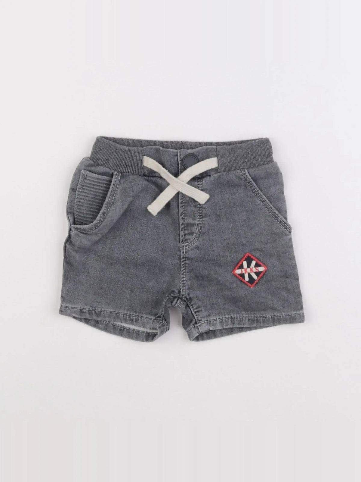 IKKS - short gris - 6 mois