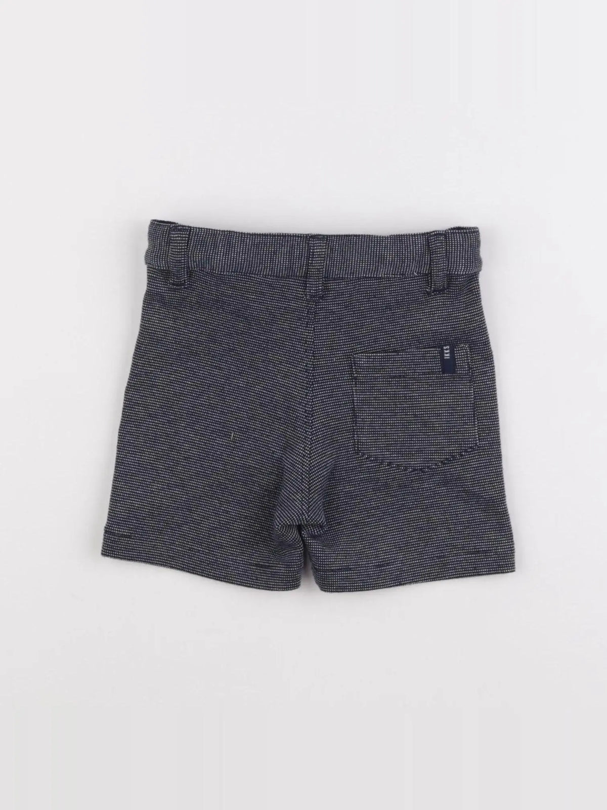 IKKS - short bleu - 6 mois