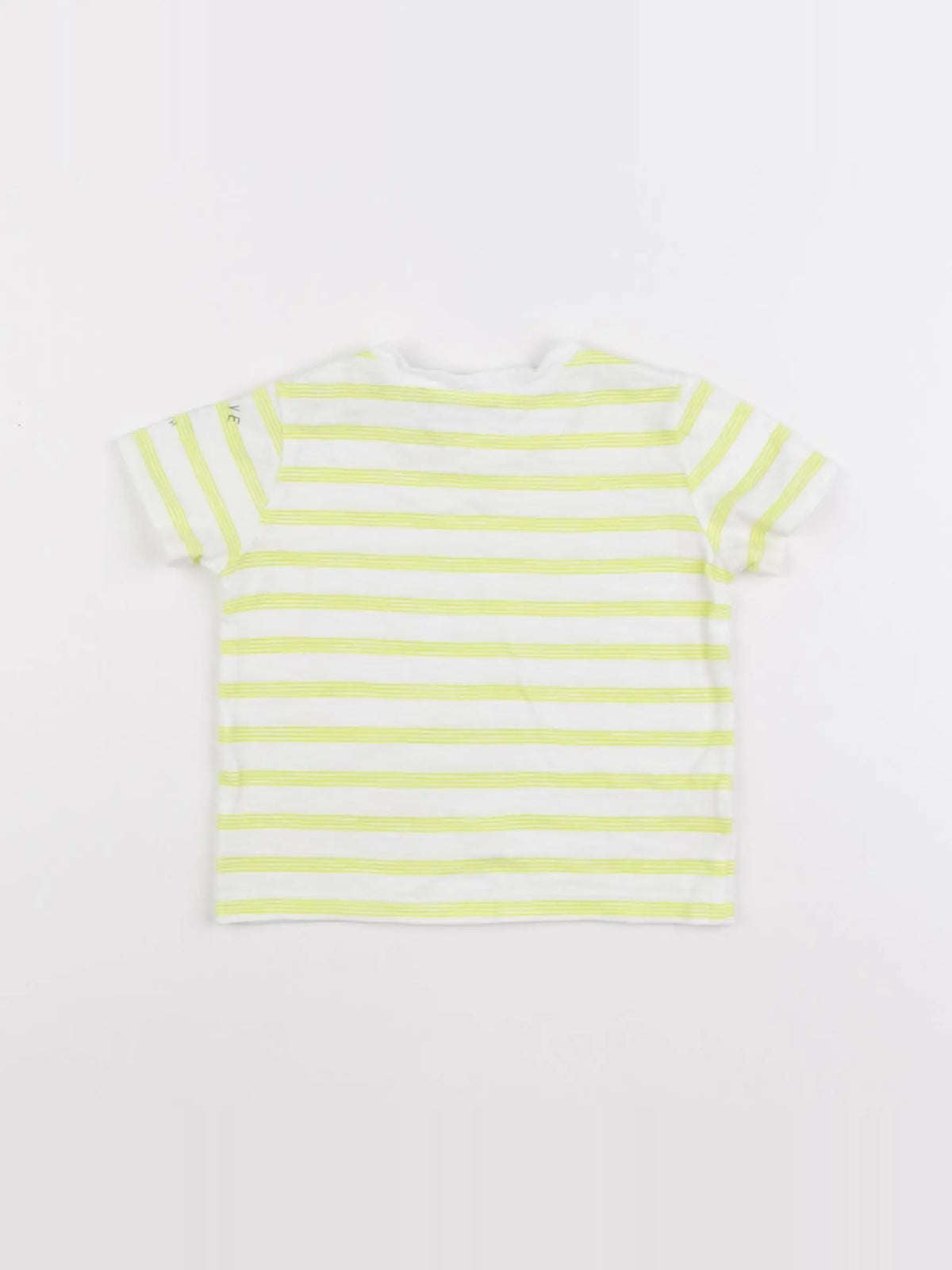 IKKS - tee-shirt jaune - 6 mois