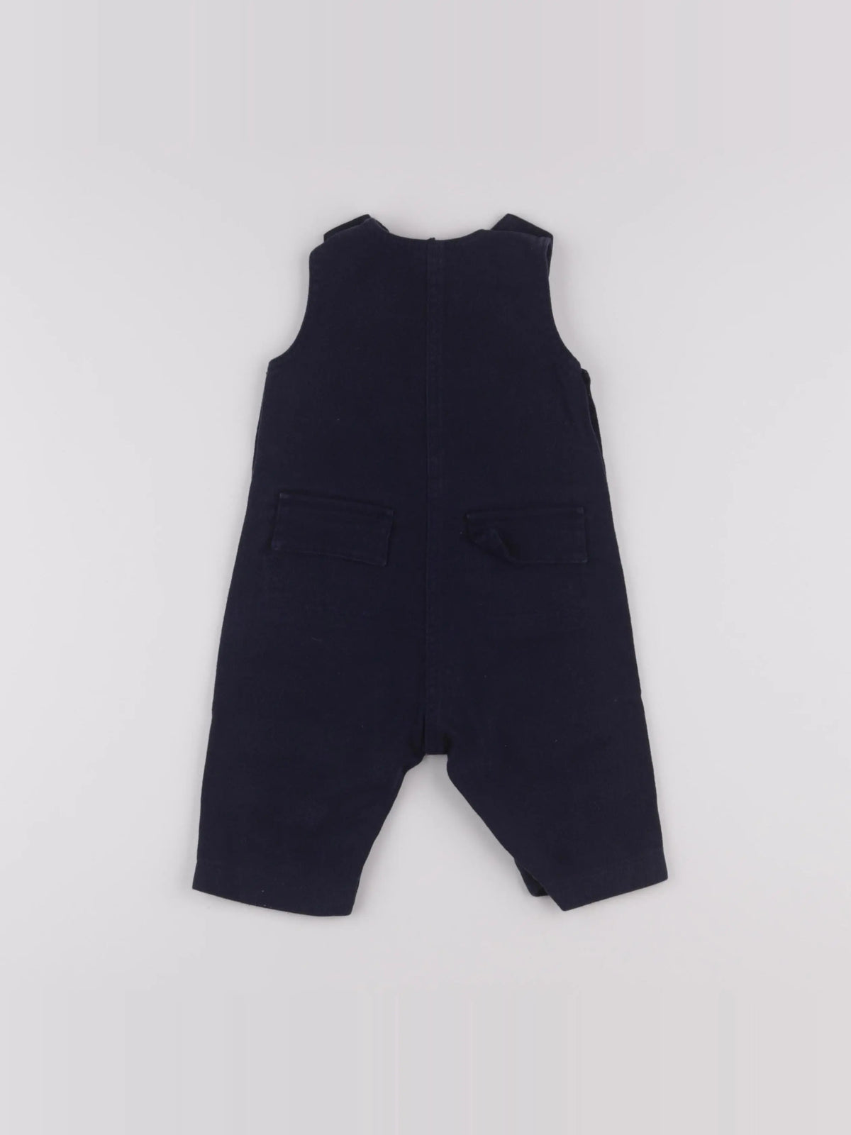 Petit Bateau - salopette bleu - 6 mois
