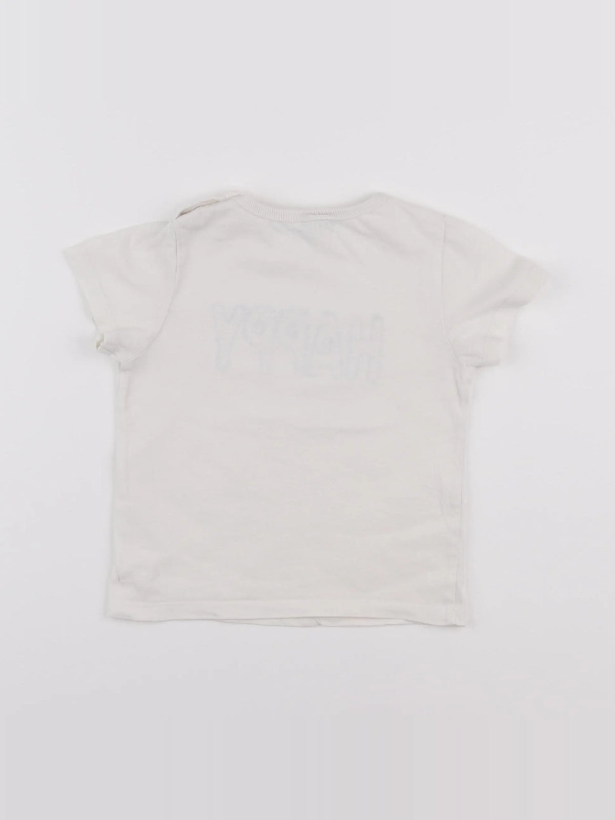 Tape à l'oeil - tee-shirt blanc - 24 mois