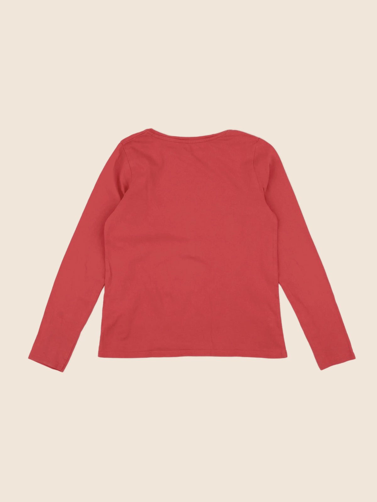 Vertbaudet - tee-shirt rouge - 10 ans