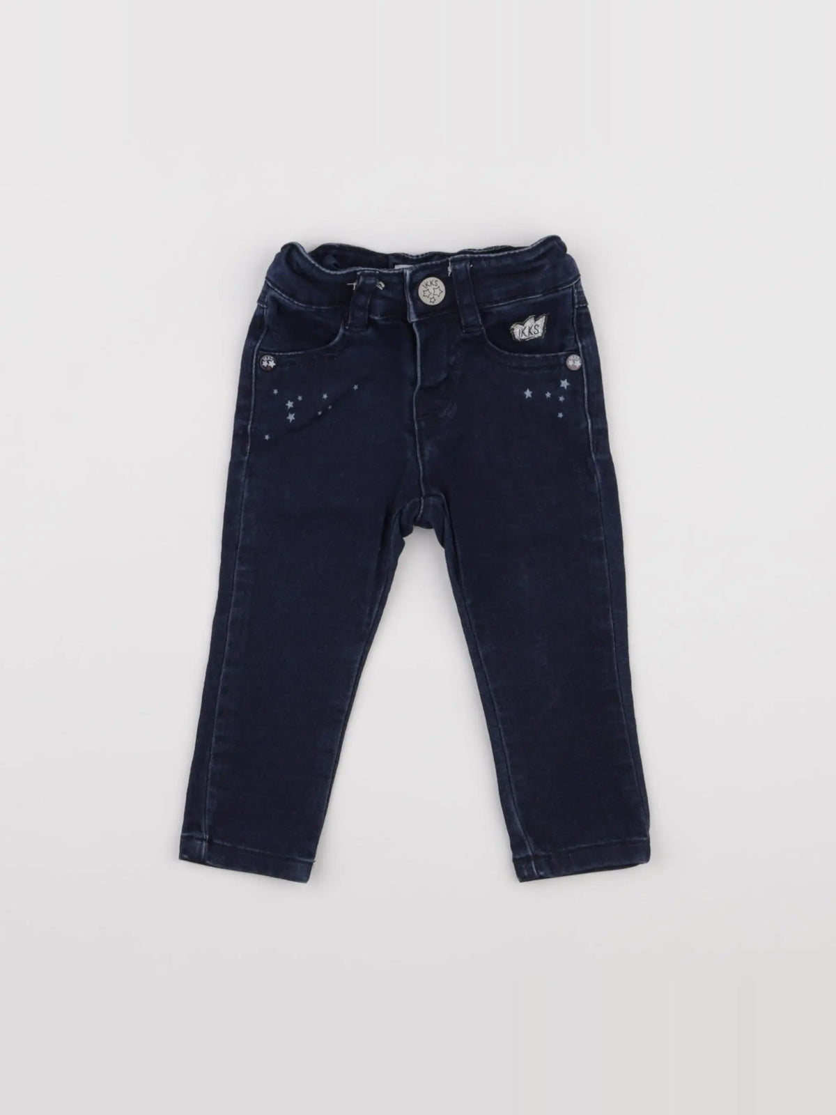 IKKS - jean bleu - 6 mois