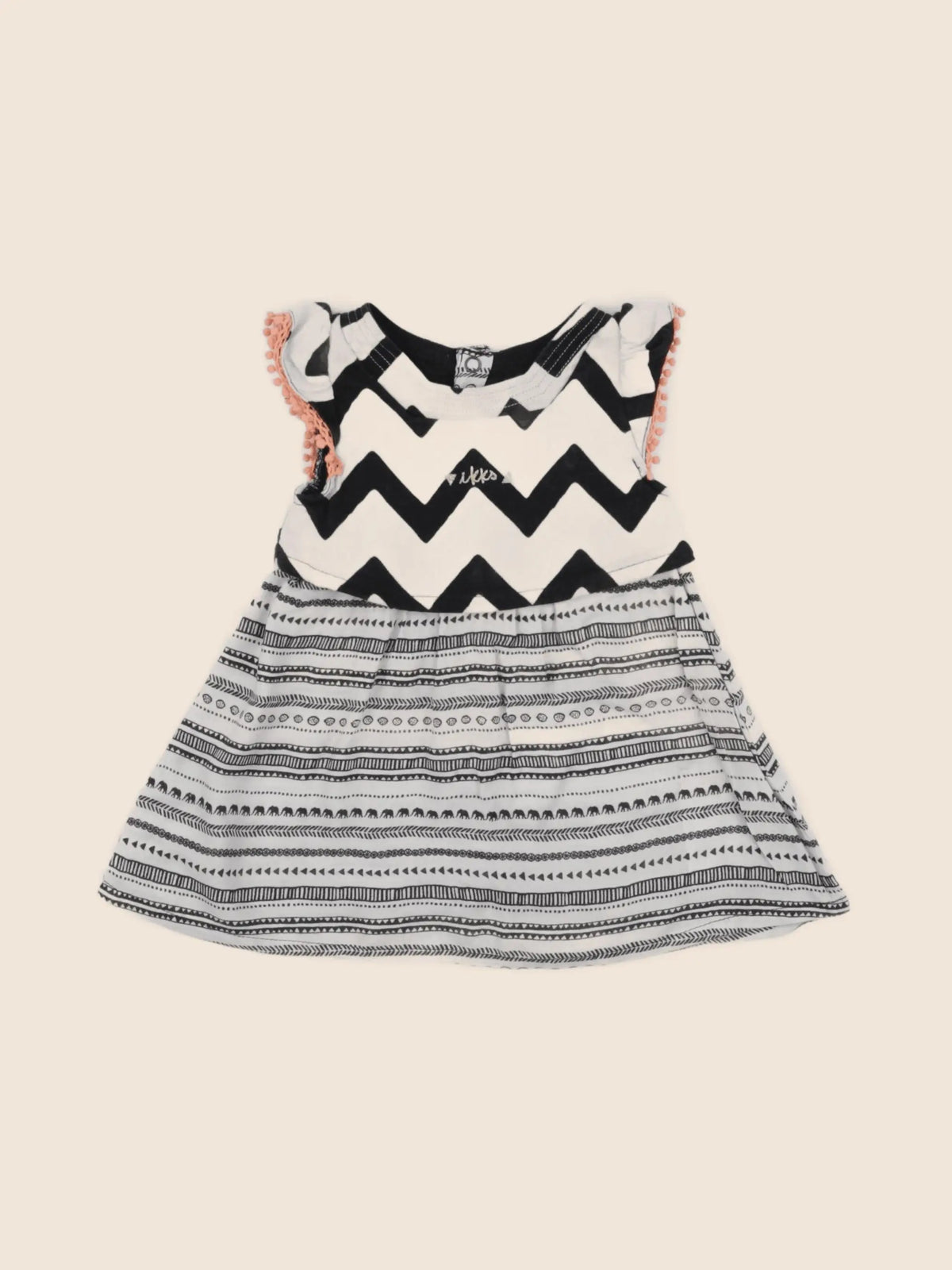 IKKS - robe noir - 3 mois