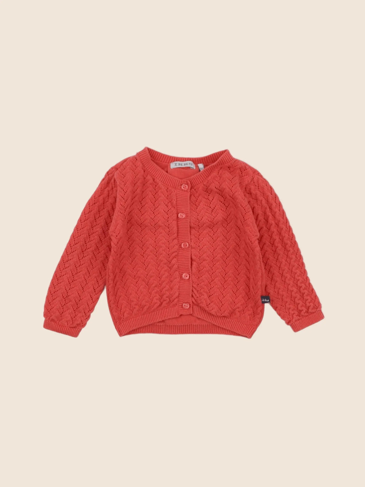 IKKS - gilet rose - 6 mois