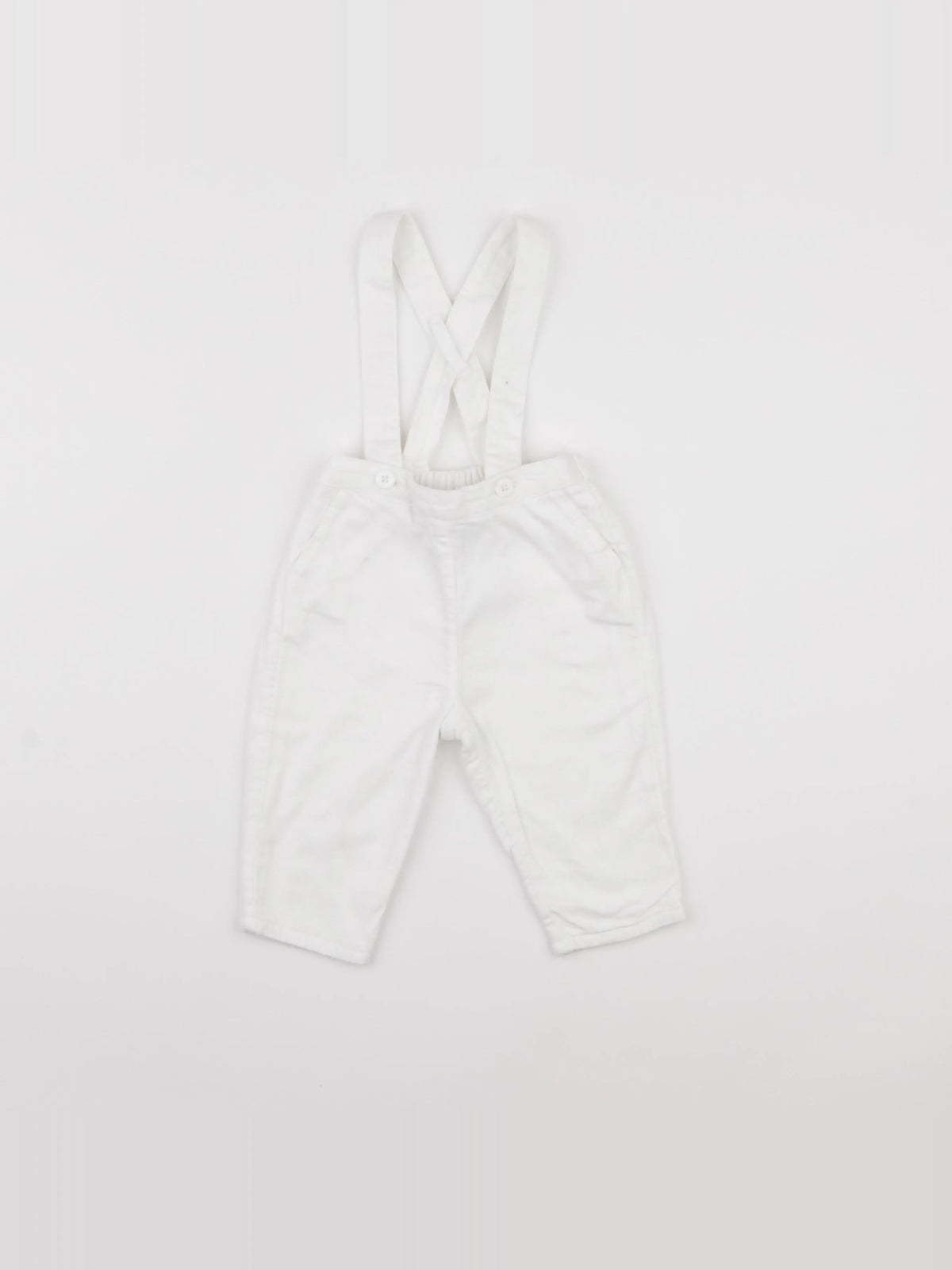 Cyrillus - pantalon blanc - 6 mois