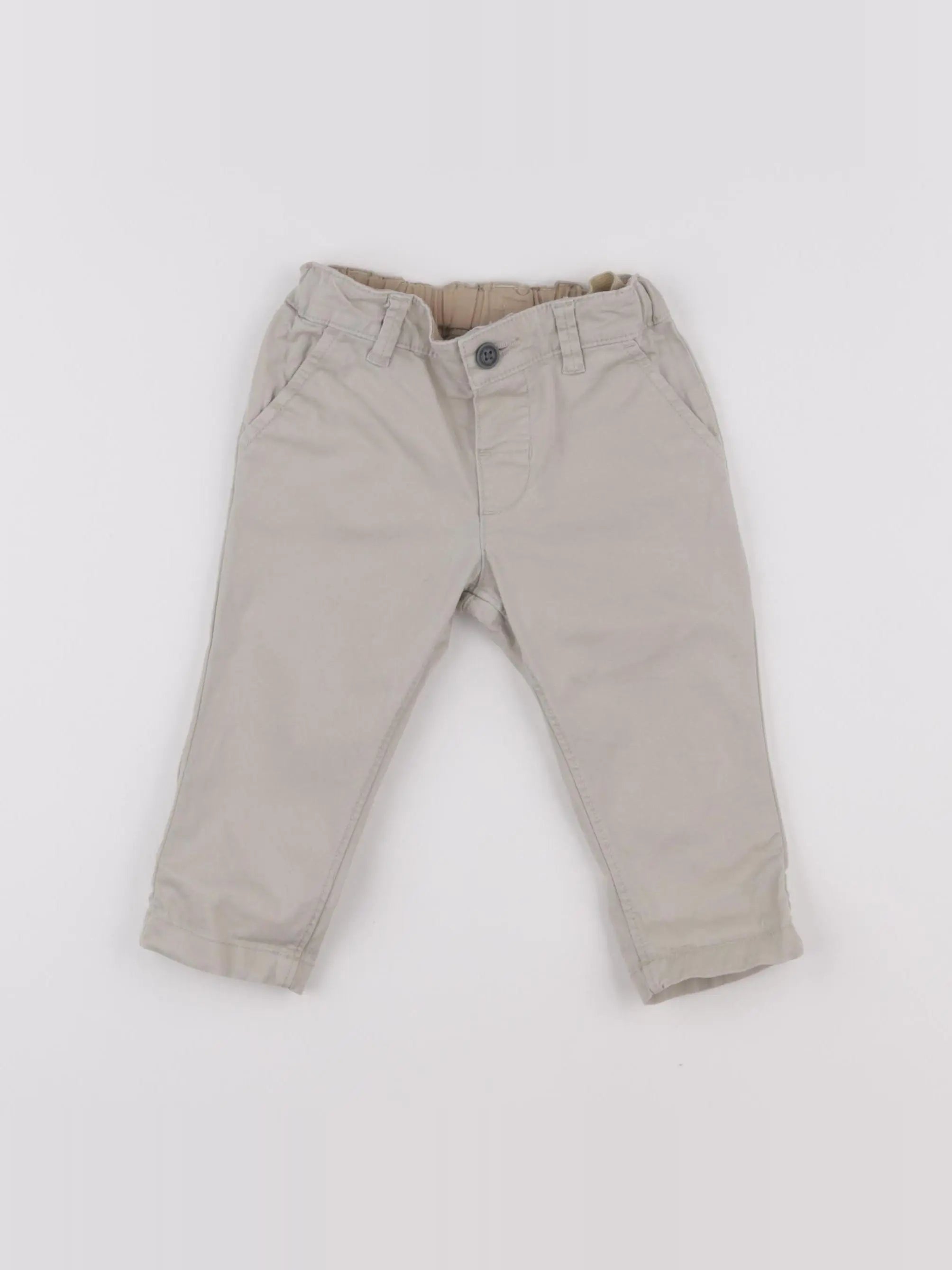 H&M - pantalon beige - 6/12 mois