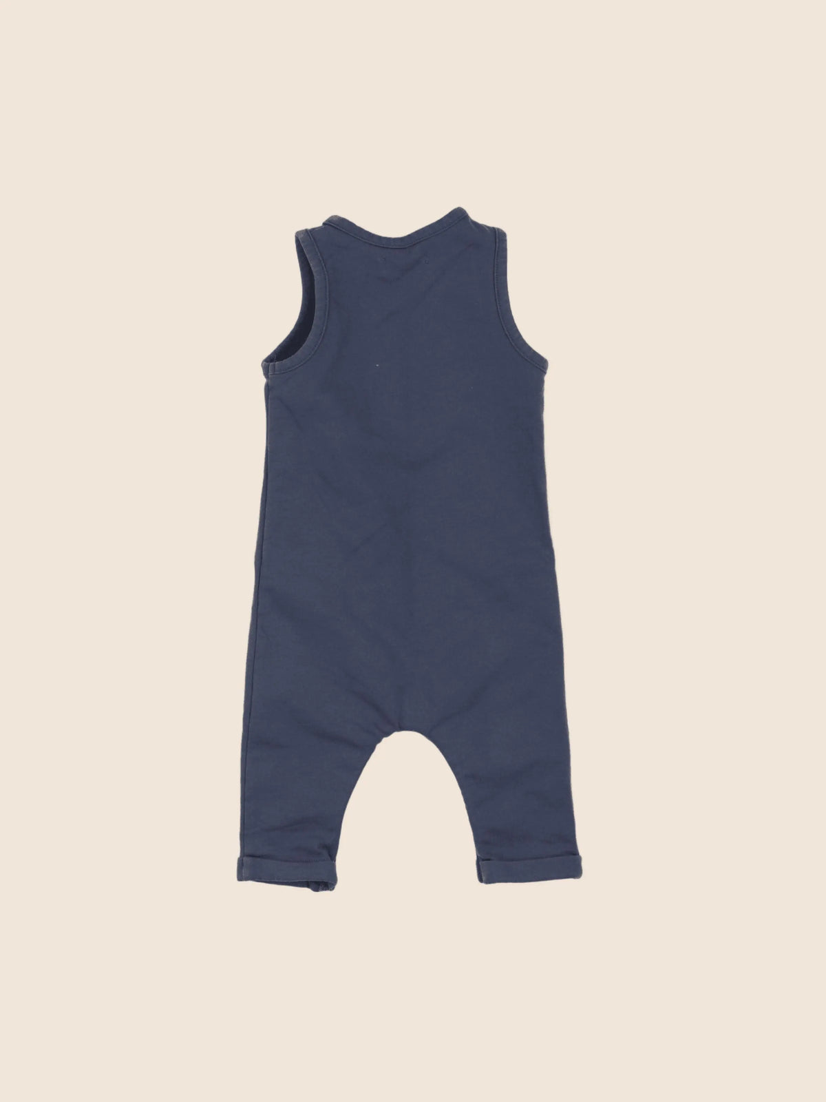 Vertbaudet - combinaison bleu - 6 mois