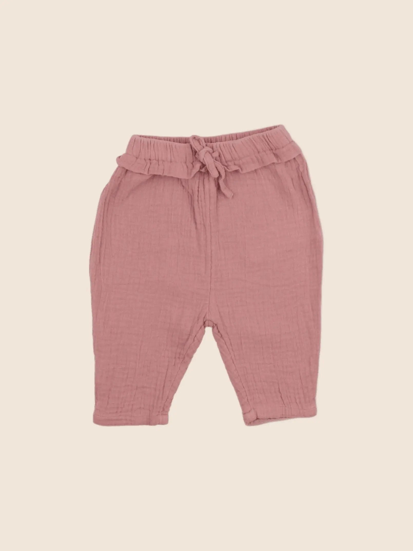 Vertbaudet - pantalon rose - 3 mois