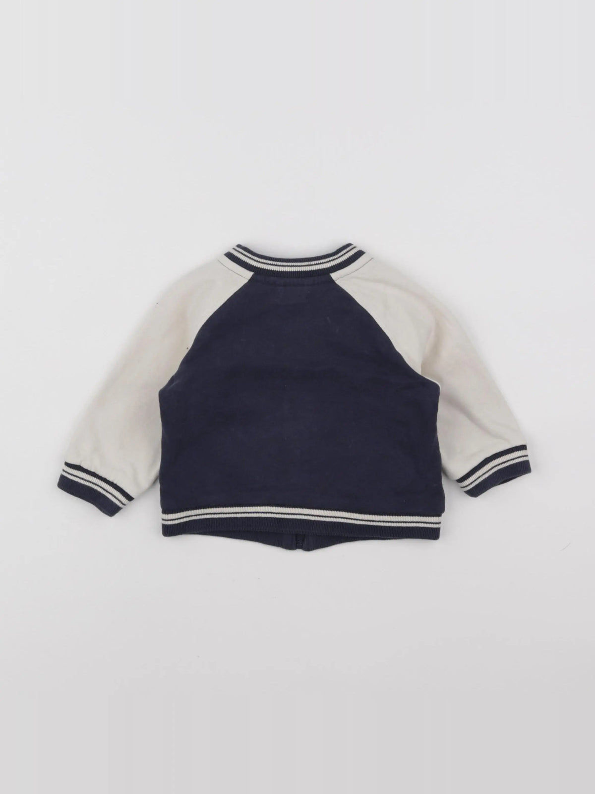 Vertbaudet - sweat bleu - 9 mois