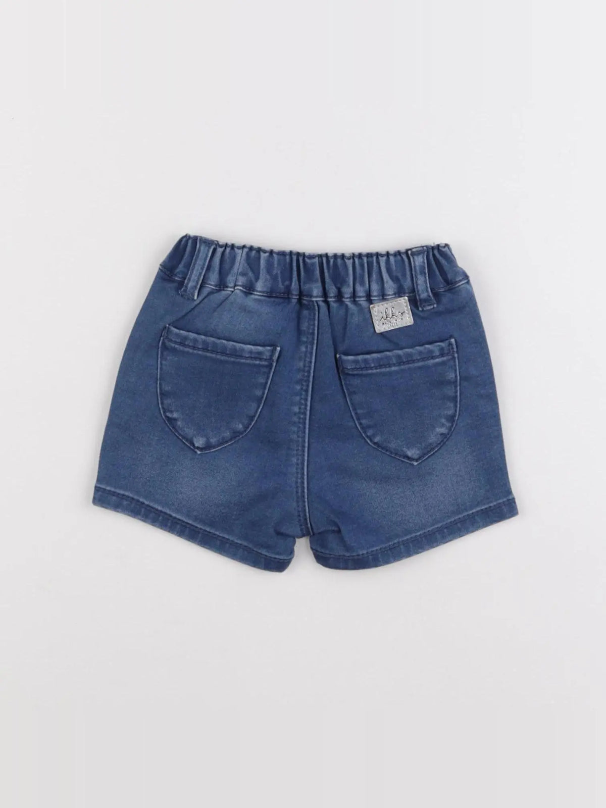IKKS - short bleu - 12 mois