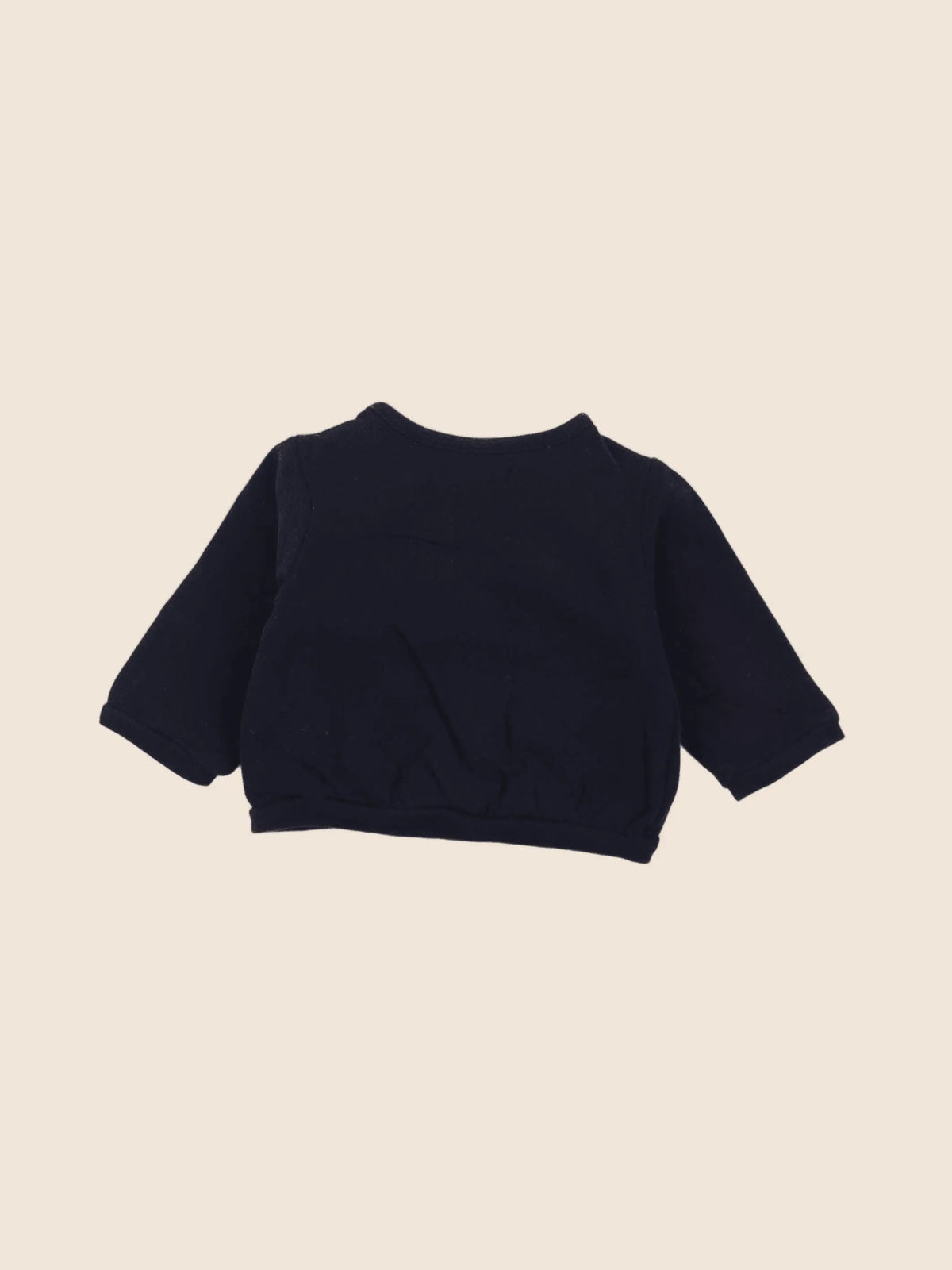 Vertbaudet - sweat bleu - 6 mois