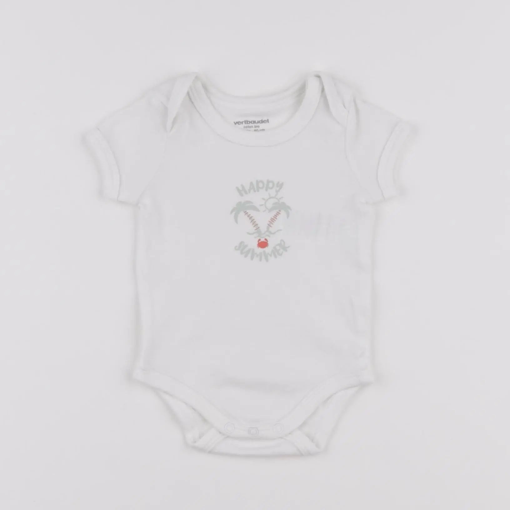 Vertbaudet - body blanc - 3 mois