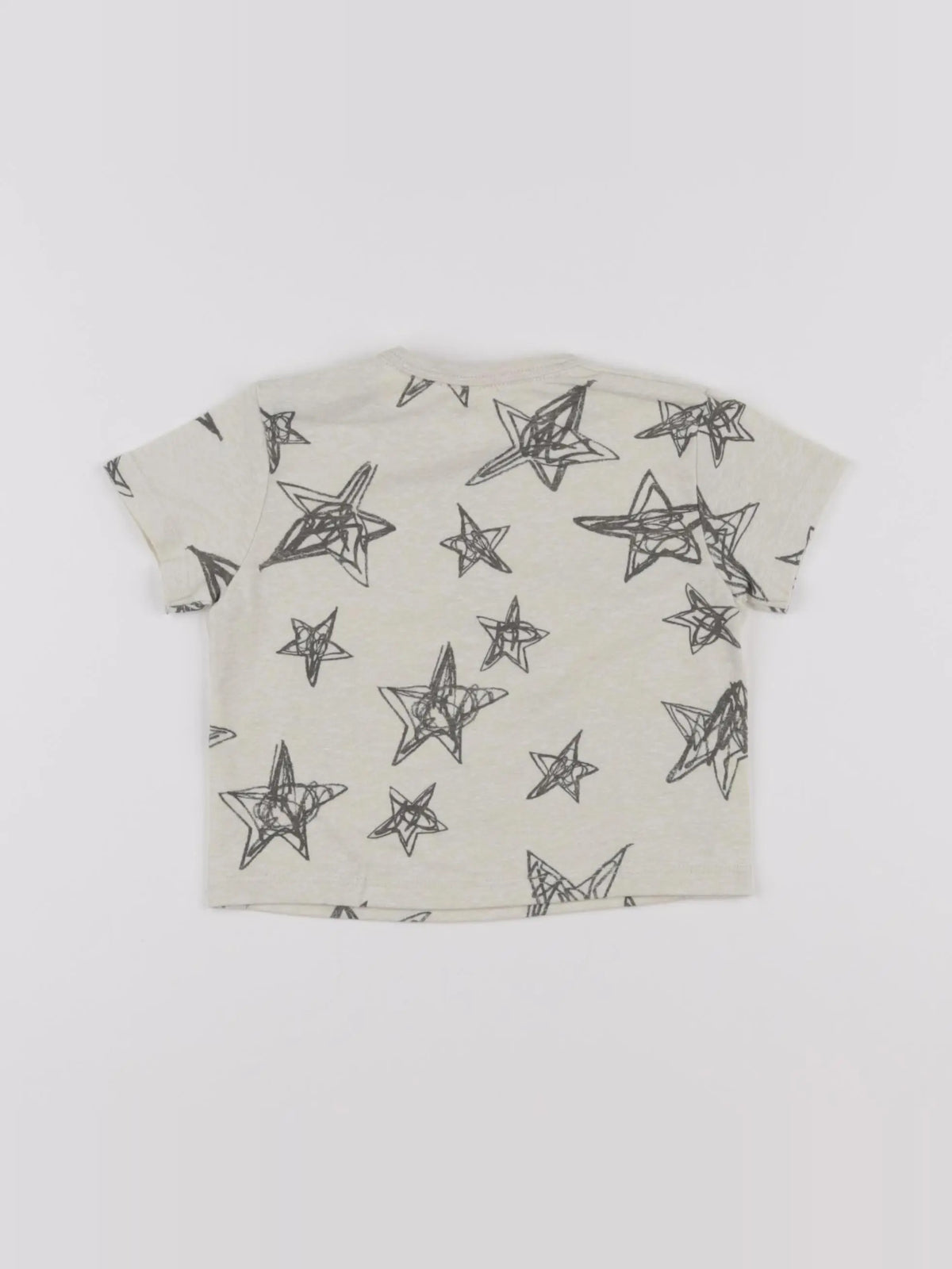 Zara - tee-shirt beige - 3/6 mois
