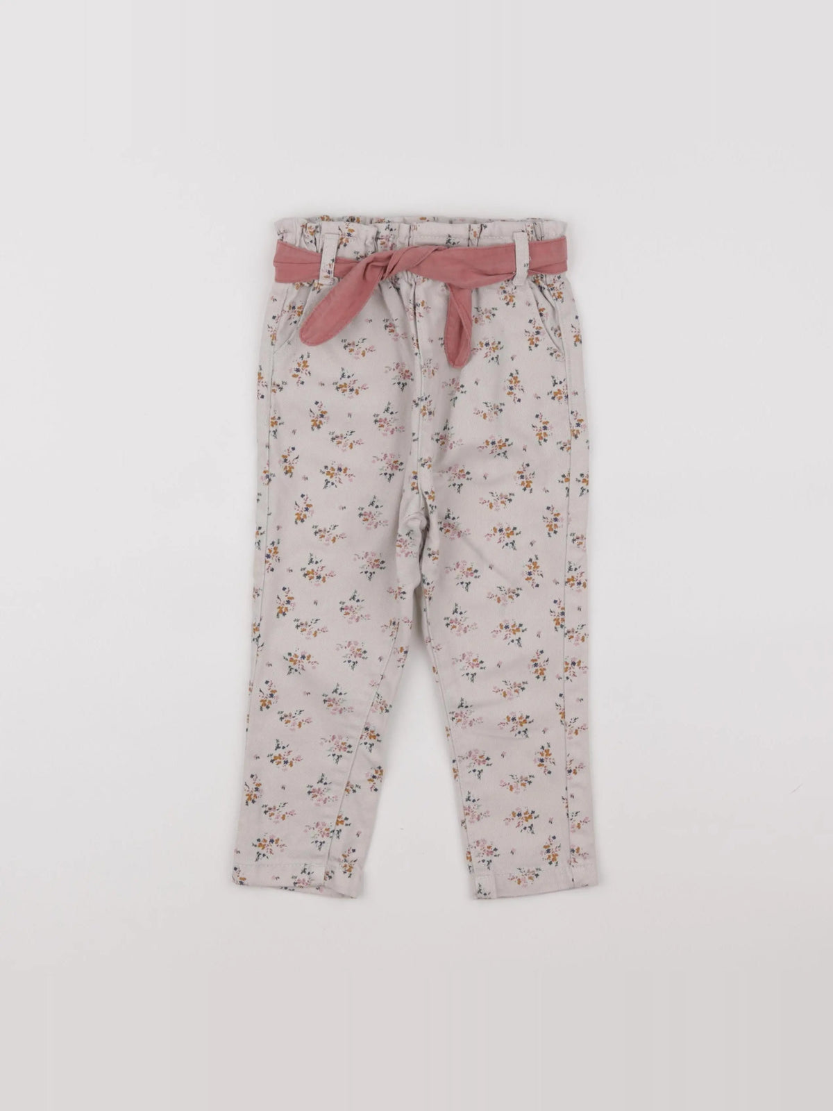 Vertbaudet - jean beige - 24 mois