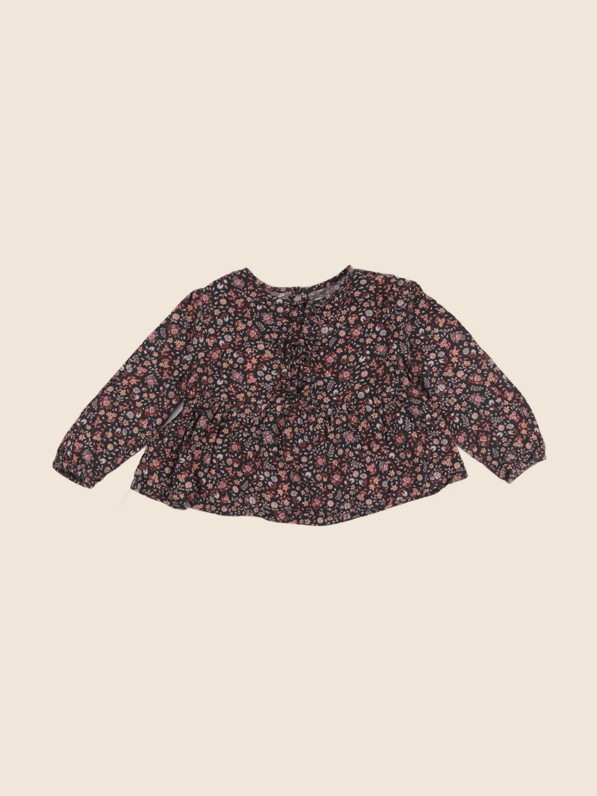 Vertbaudet - blouse noir - 2 ans
