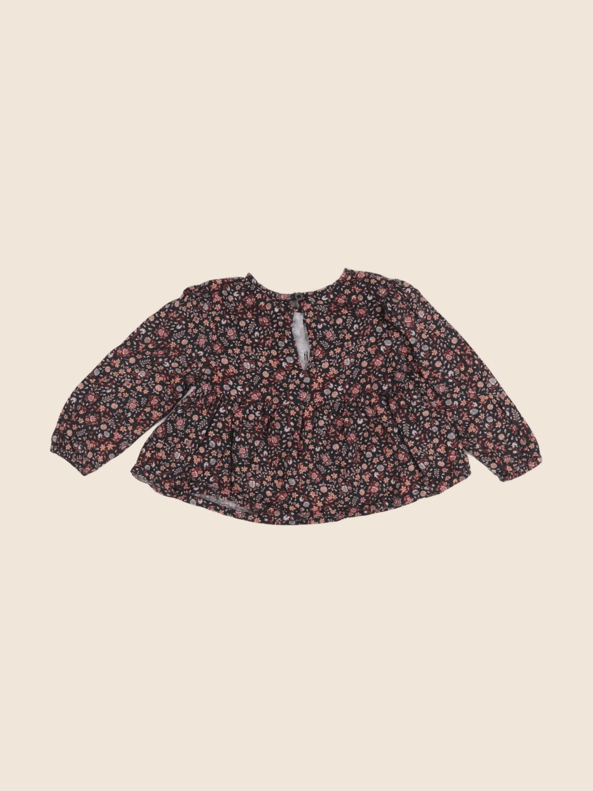 Vertbaudet - blouse noir - 2 ans