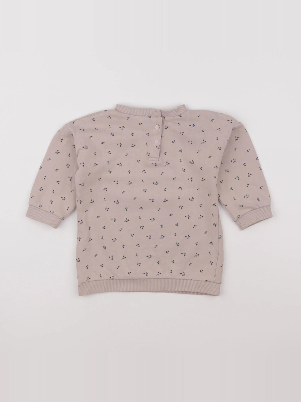 Vertbaudet - sweat rose - 24 mois