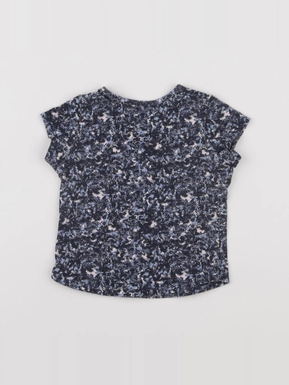 IKKS - tee-shirt bleu - 12 mois