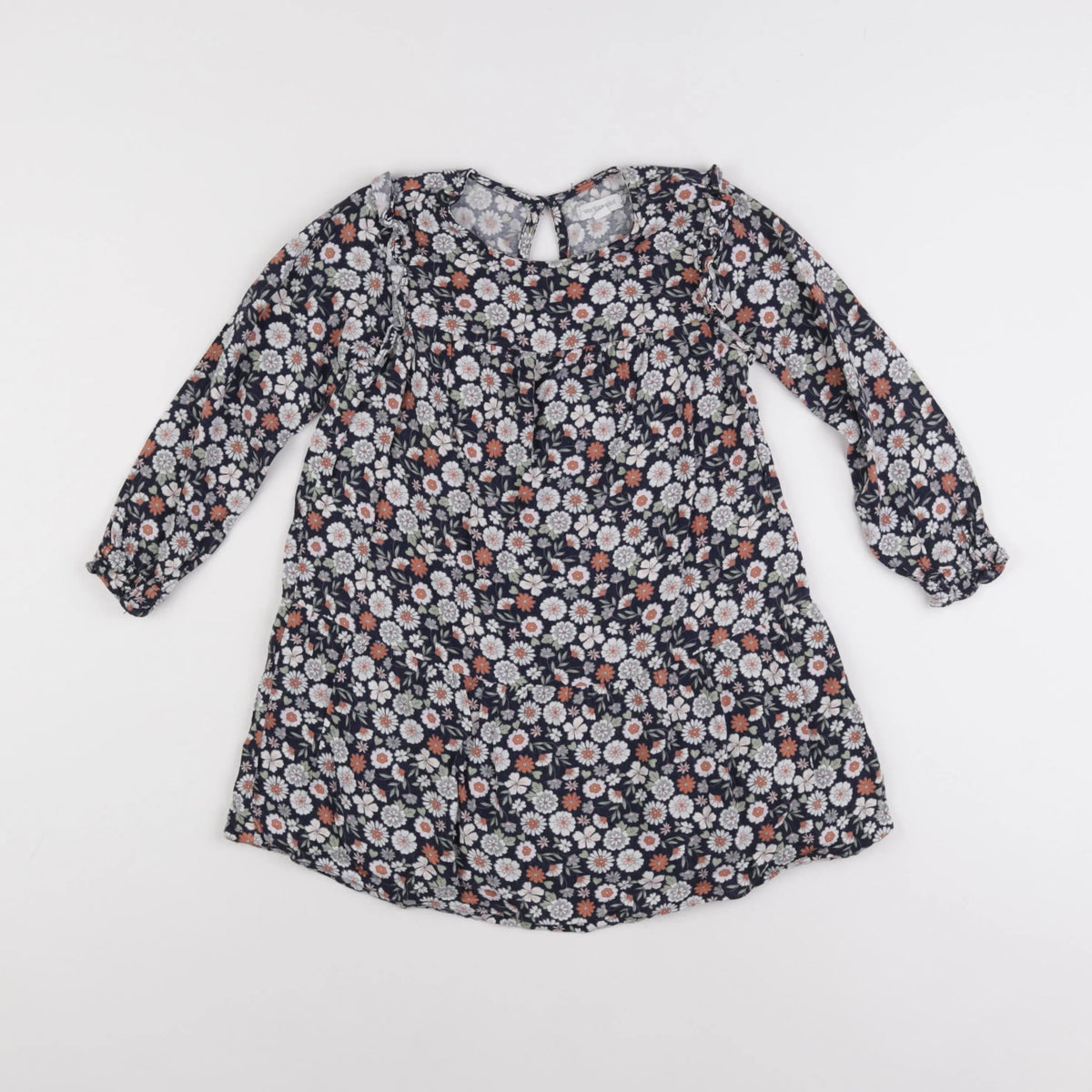 Vertbaudet - robe multicolore - 4 ans