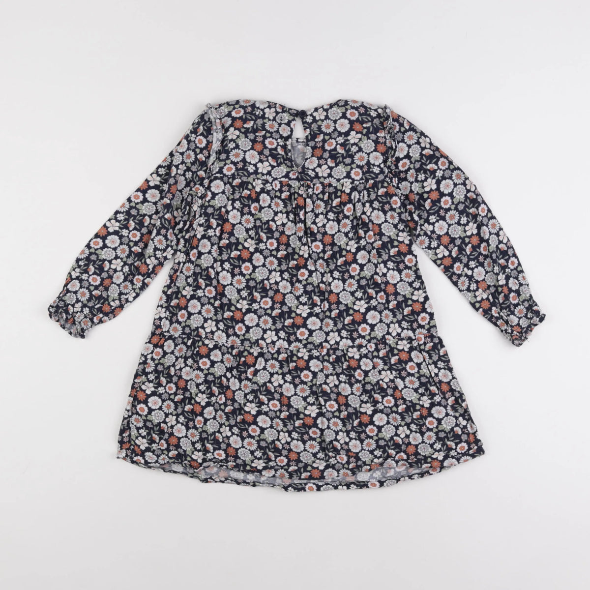 Vertbaudet - robe multicolore - 4 ans