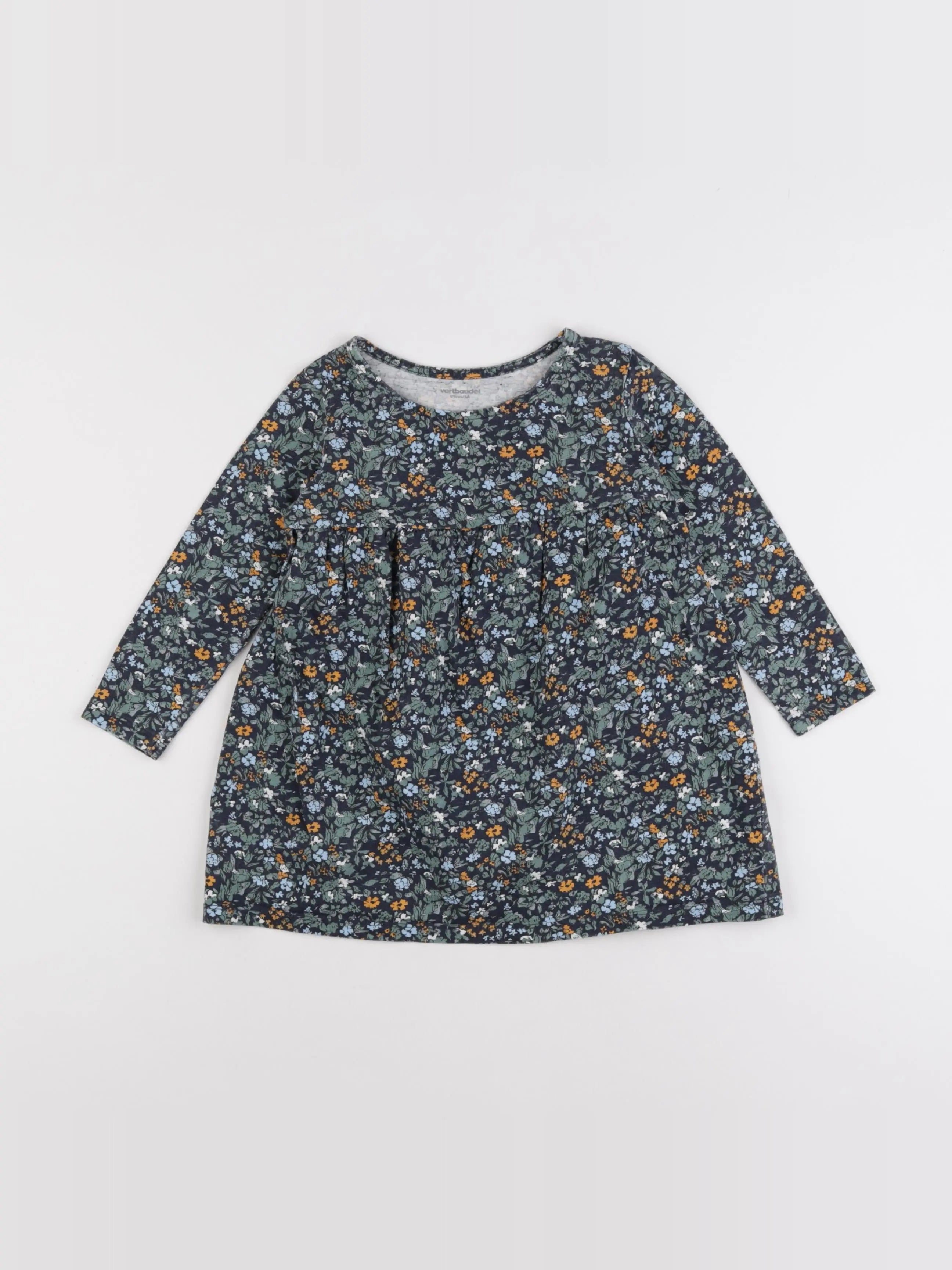 Vertbaudet - robe multicolore - 3 ans